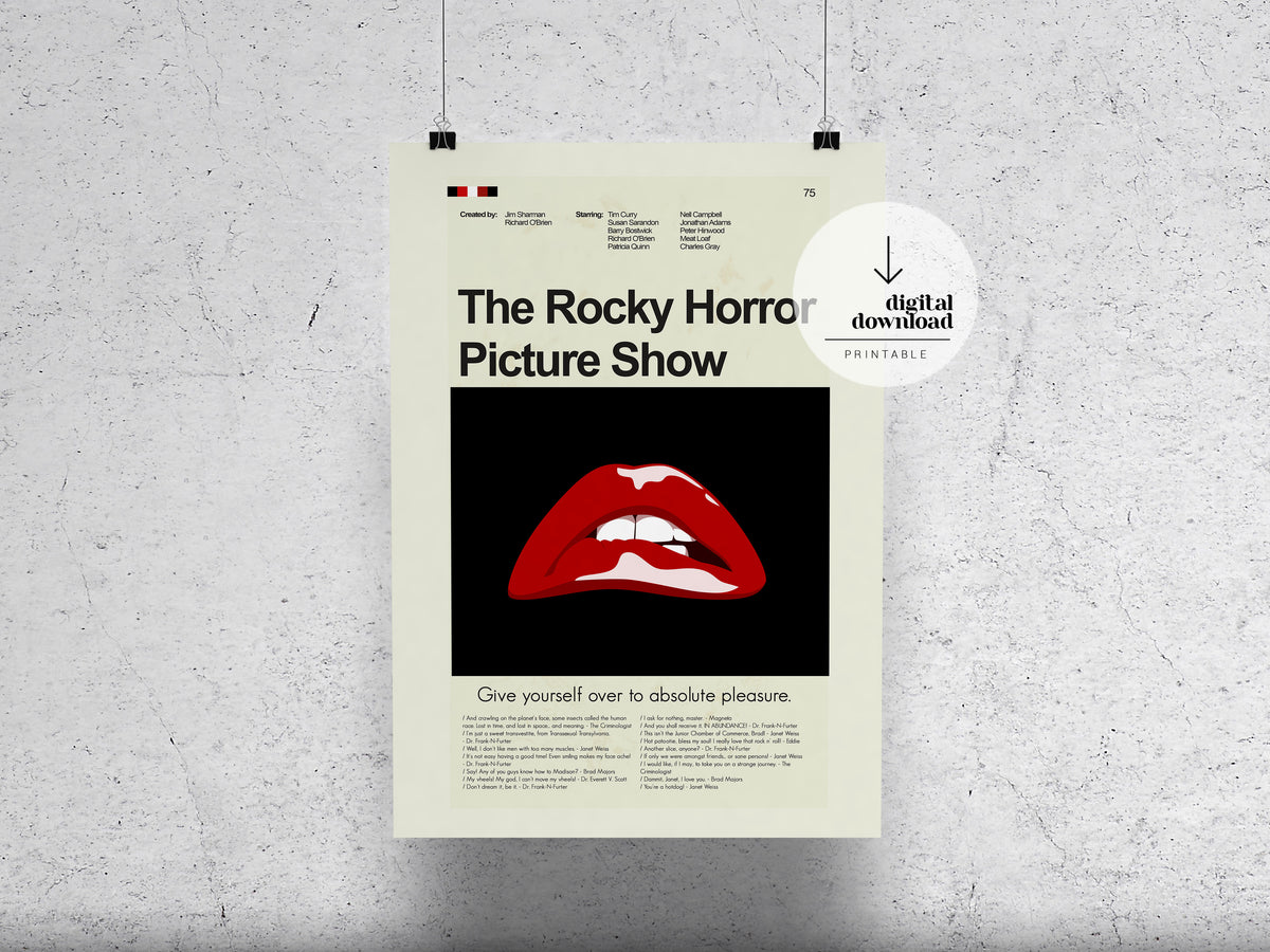 The Rocky Horror Picture Show | DIGITAL ARTWORK DOWNLOAD