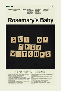 Load image into Gallery viewer, Rosemary&#39;s Baby Inspired Mid-Century Modern Print | 12&quot;x18&quot; or 18&quot;x24&quot; Print only
