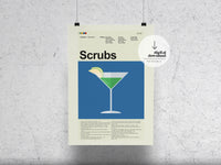 Load image into Gallery viewer, Scrubs | DIGITAL ARTWORK DOWNLOAD
