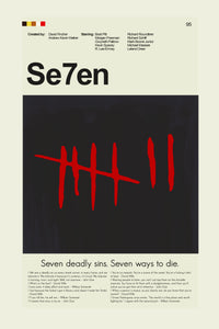 Load image into Gallery viewer, Se7en - Hashmarks  | 12&quot;x18&quot; or 18&quot;x24&quot; Print only

