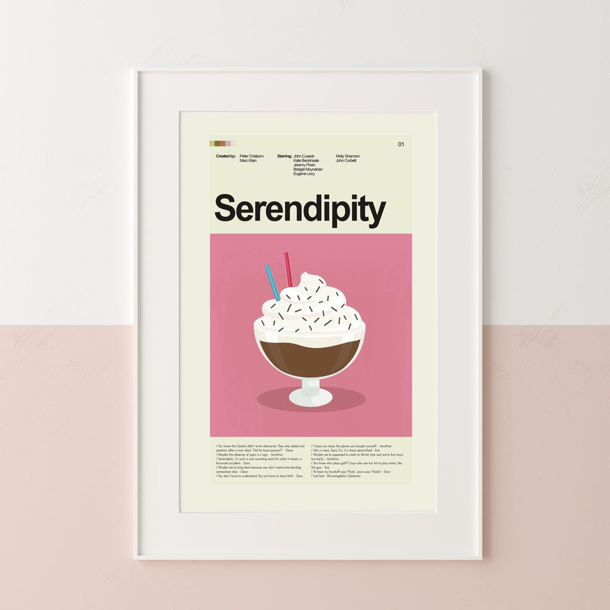 Serendipity - Frozen Hot Chocolate | 12"x18" or 18"x24" Print only
