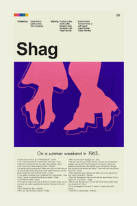 Load image into Gallery viewer, Shag Inspired Mid-Century Modern Print | 12&quot;x18&quot; or 18&quot;x24&quot; Print only
