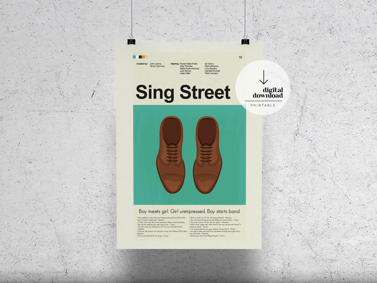 Sing Street | DIGITAL ARTWORK DOWNLOAD