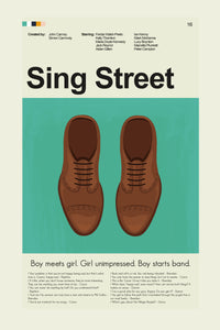 Load image into Gallery viewer, Sing Street Inspired Mid-Century Modern Print | 12&quot;x18&quot; or 18&quot;x24&quot; Print only
