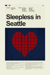 Load image into Gallery viewer, Sleepless in Seattle Inspired Mid-Century Modern Print | 12&quot;x18&quot; or 18&quot;x24&quot; Print only
