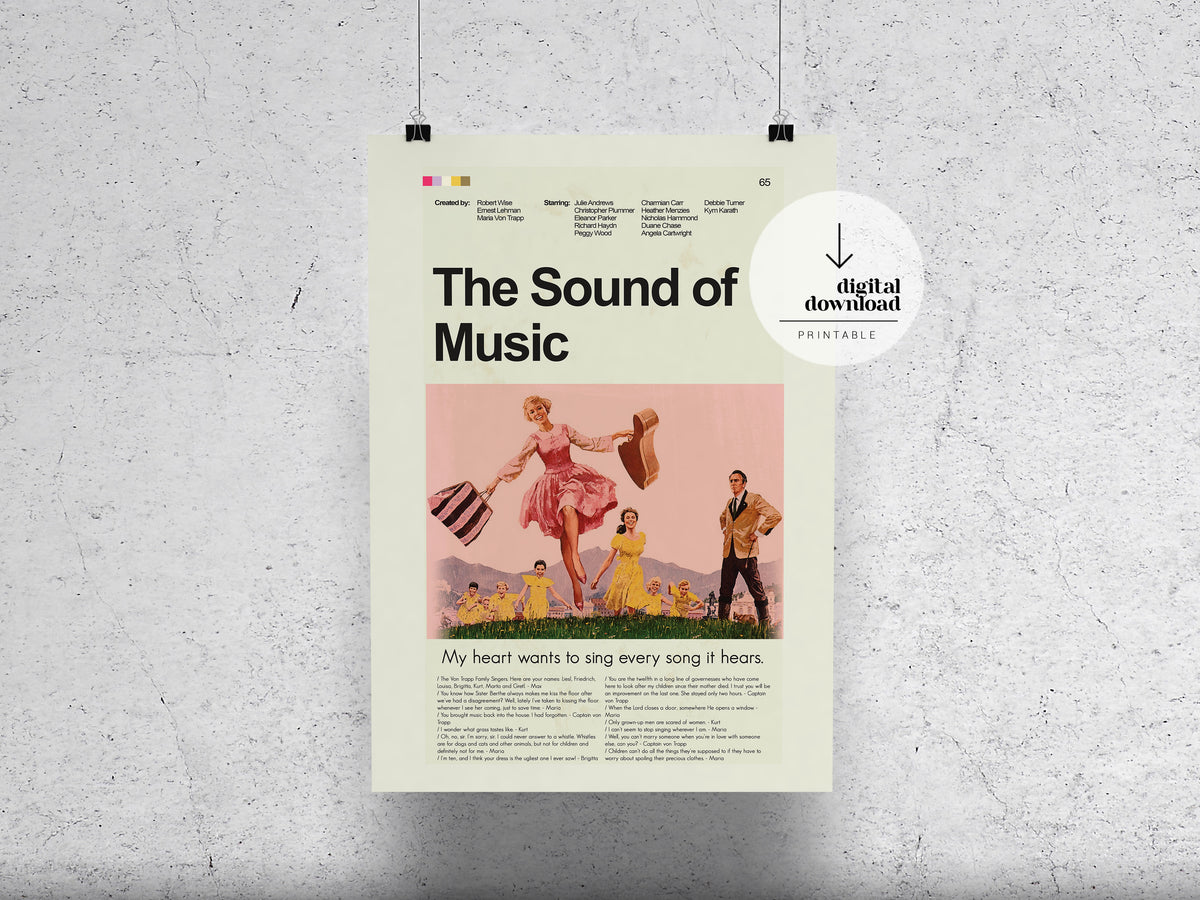 The Sound of Music | DIGITAL ARTWORK DOWNLOAD