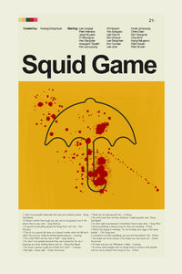 Load image into Gallery viewer, Squid Game - Umbrella | 12&quot;x18&quot; or 18&quot;x24&quot; Print only

