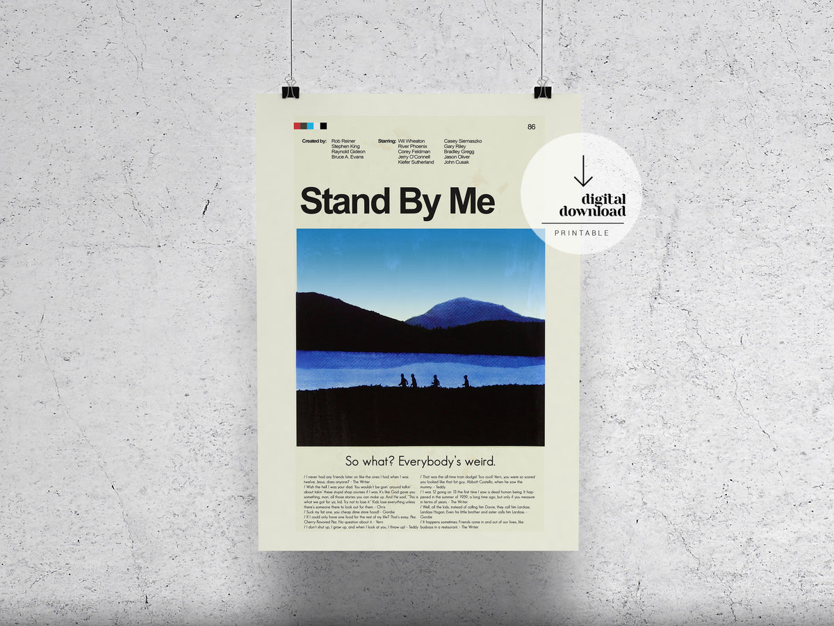 Stand By Me | DIGITAL ARTWORK DOWNLOAD