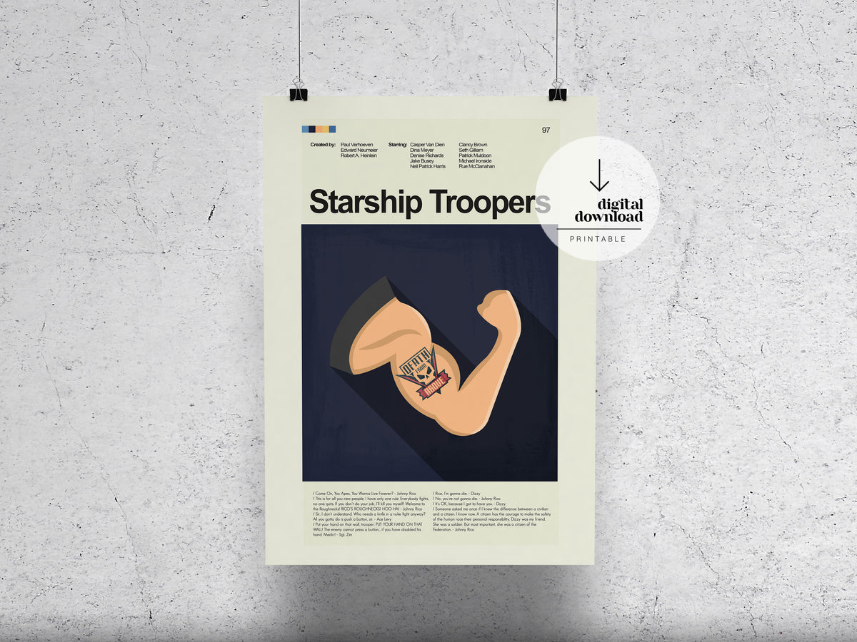 Starship Troopers | DIGITAL ARTWORK DOWNLOAD