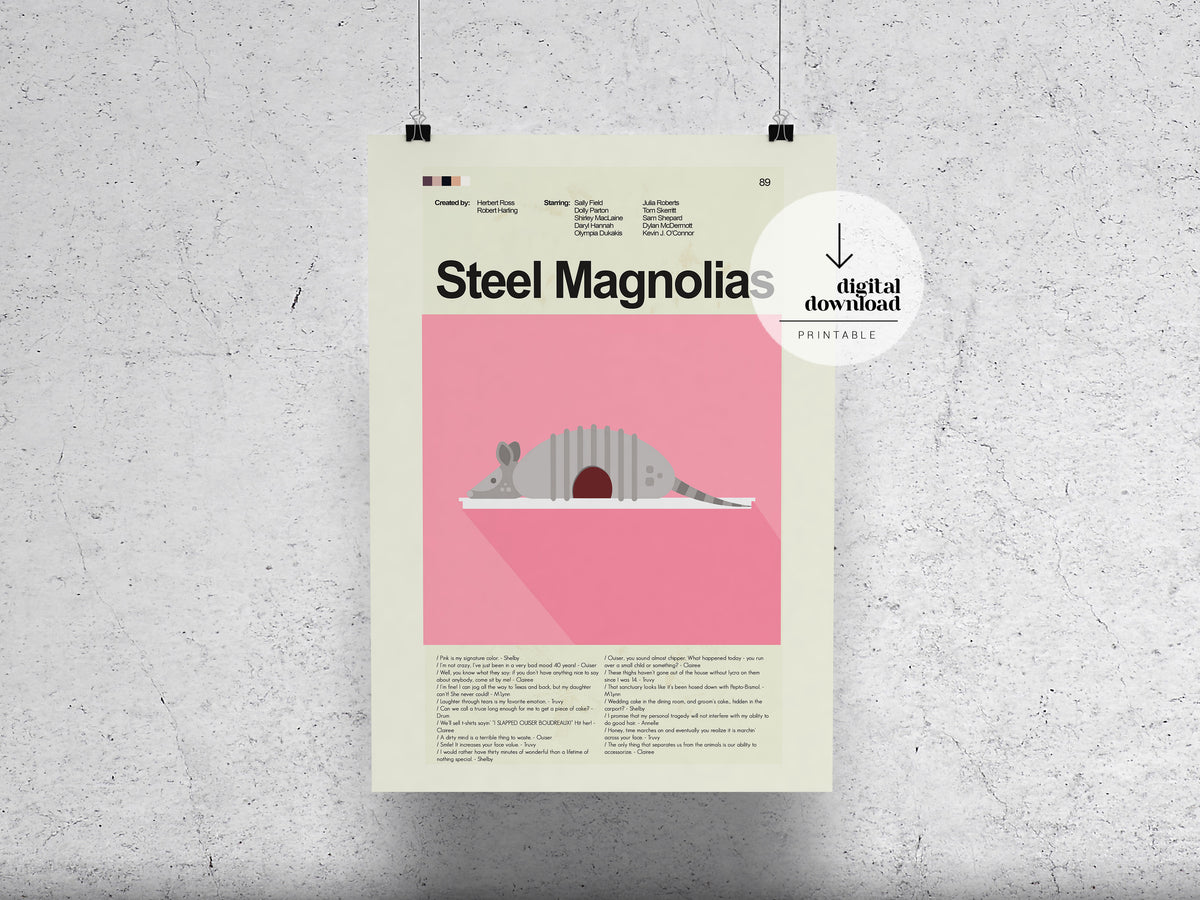 Steel Magnolias | DIGITAL ARTWORK DOWNLOAD