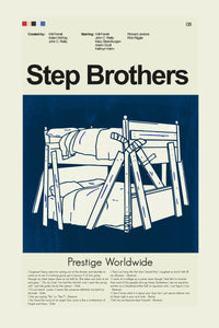 Load image into Gallery viewer, Step Brothers Inspired Mid-Century Modern Print | 12&quot;x18&quot; or 18&quot;x24&quot; Print only
