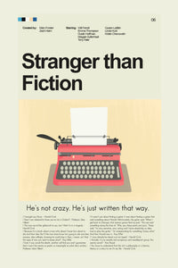 Load image into Gallery viewer, Stranger than Fiction Inspired Mid-Century Modern Print | 12&quot;x18&quot; or 18&quot;x24&quot; Print only
