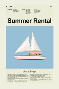 Load image into Gallery viewer, Summer Rental Inspired Mid-Century Modern Print | 12&quot;x18&quot; or 18&quot;x24&quot; Print only
