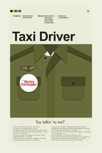 Load image into Gallery viewer, Taxi Driver Inspired Mid-Century Modern Print | 12&quot;x18&quot; or 18&quot;x24&quot; Print only
