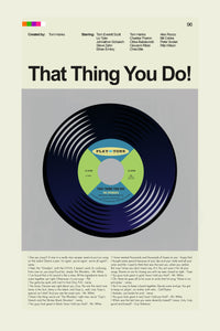 Load image into Gallery viewer, That Thing You Do! Inspired Mid-Century Modern Print | 12&quot;x18&quot; or 18&quot;x24&quot; Print only

