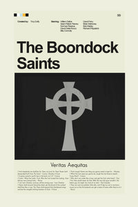 Load image into Gallery viewer, The Boondock Saints Inspired Mid-Century Modern Print | 12&quot;x18&quot; or 18&quot;x24&quot; Print only
