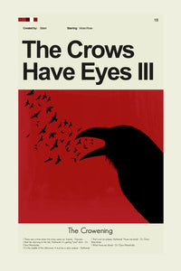 Load image into Gallery viewer, The Crows Have Eyes III: The Crowening - Schitt&#39;s Creek | 12&quot;x18&quot; or 18&quot;x24&quot; Print only
