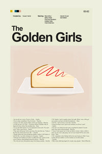 Load image into Gallery viewer, The Golden Girls Inspired Mid-Century Modern Print | 12&quot;x18&quot; or 18&quot;x24&quot; Print only
