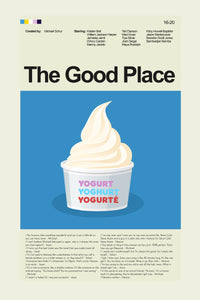 Load image into Gallery viewer, The Good Place - Frozen Yogurt | 12&quot;x18&quot; or 18&quot;x24&quot; Print only
