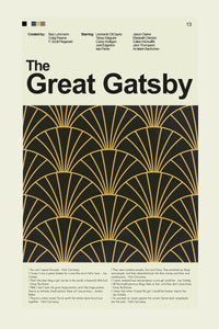 Load image into Gallery viewer, The Great Gatsby - Art Deco Inspired  | 12&quot;x18&quot; or 18&quot;x24&quot; Print only
