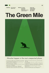 Load image into Gallery viewer, The Green Mile Inspired Mid-Century Modern Print | 12&quot;x18&quot; or 18&quot;x24&quot; Print only
