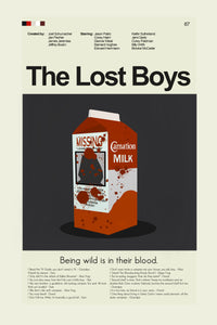 Load image into Gallery viewer, The Lost Boys - Milk Carton | 12&quot;x18&quot; or 18&quot;x24&quot; Print only
