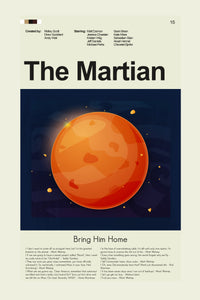 Load image into Gallery viewer, The Martian Inspired Mid-Century Modern Print | 12&quot;x18&quot; or 18&quot;x24&quot; Print only
