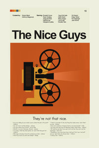Load image into Gallery viewer, The Nice Guys - Film Projection Reel  | 12&quot;x18&quot; or 18&quot;x24&quot; Print only
