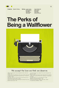 Load image into Gallery viewer, The Perks of Being a Wallflower Inspired Mid-Century Modern Print | 12&quot;x18&quot; or 18&quot;x24&quot; Print only
