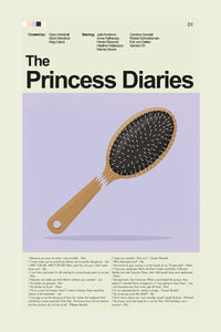 Load image into Gallery viewer, The Princess Diaries Inspired Mid-Century Modern Print | 12&quot;x18&quot; or 18&quot;x24&quot; Print only
