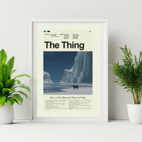 Load image into Gallery viewer, The Thing Inspired Mid-Century Modern Print | 12&quot;x18&quot; or 18&quot;x24&quot; Print only
