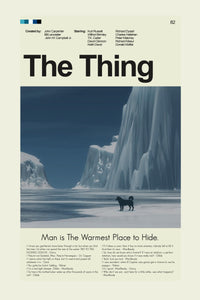 Load image into Gallery viewer, The Thing Inspired Mid-Century Modern Print | 12&quot;x18&quot; or 18&quot;x24&quot; Print only
