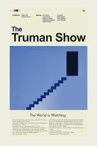 Load image into Gallery viewer, The Truman Show Mid-Century Modern Print | 12&quot;x18&quot; or 18&quot;x24&quot; Print only
