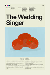 Load image into Gallery viewer, The Wedding Singer Mid-Century Modern Print | 12&quot;x18&quot; or 18&quot;x24&quot; Print only
