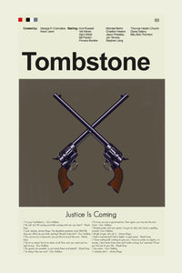 Load image into Gallery viewer, Tombstone Mid-Century Modern Print | 12&quot;x18&quot; or 18&quot;x24&quot; Print only
