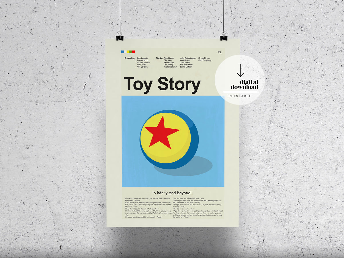 Toy Story | DIGITAL ARTWORK DOWNLOAD