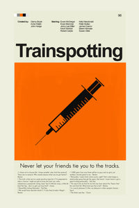 Load image into Gallery viewer, Trainspotting Mid-Century Modern Print | 12&quot;x18&quot; or 18&quot;x24&quot; Print only
