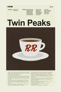 Load image into Gallery viewer, Twin Peaks - RR Coffee Cup | 12&quot;x18&quot; or 18&quot;x24&quot; Print only
