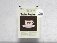 Load image into Gallery viewer, Twin Peaks | DIGITAL ARTWORK DOWNLOAD
