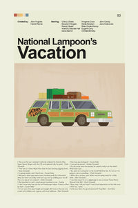 Load image into Gallery viewer, National Lampoon&#39;s Vacation Inspired Mid-Century Modern Print | 12&quot;x18&quot; or 18&quot;x24&quot; Print only
