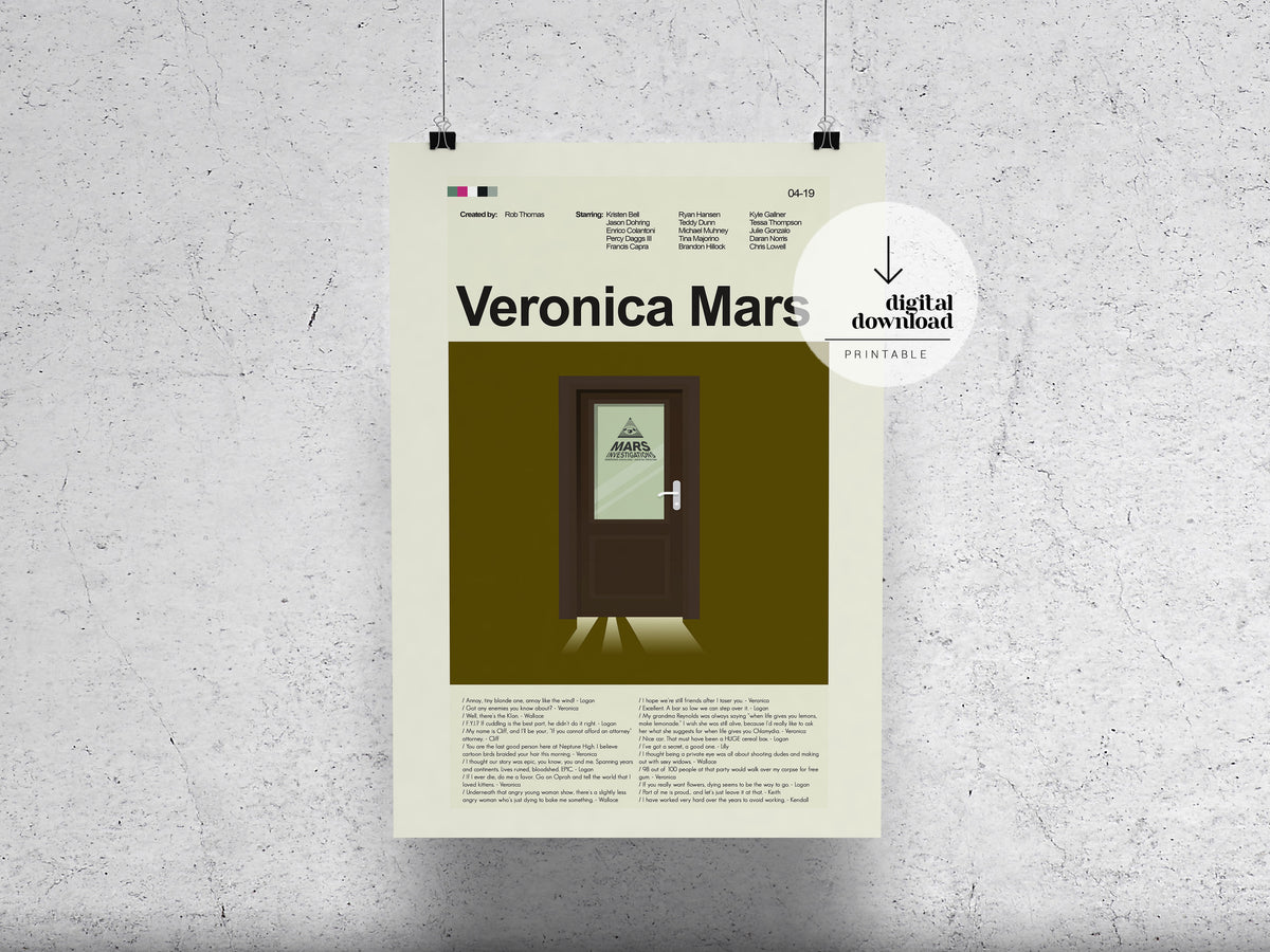 Veronica Mars | DIGITAL ARTWORK DOWNLOAD