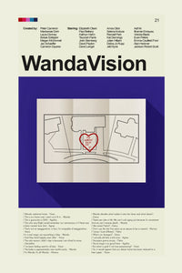 Load image into Gallery viewer, WandaVision - Deed  | 12&quot;x18&quot; or 18&quot;x24&quot; Print only
