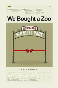 Load image into Gallery viewer, We Bought a Zoo - Rosemoor Wildlife Park  | 12&quot;x18&quot; or 18&quot;x24&quot; Print only
