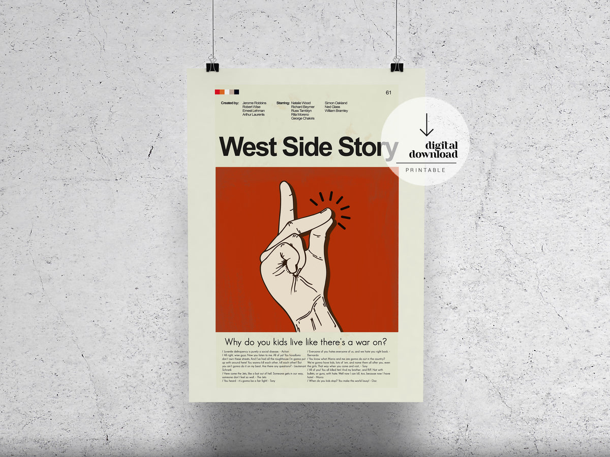 West Side Story | DIGITAL ARTWORK DOWNLOAD