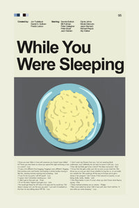 Load image into Gallery viewer, While You Were Sleeping Inspired Mid-Century Modern Print | 12&quot;x18&quot; or 18&quot;x24&quot; Print only
