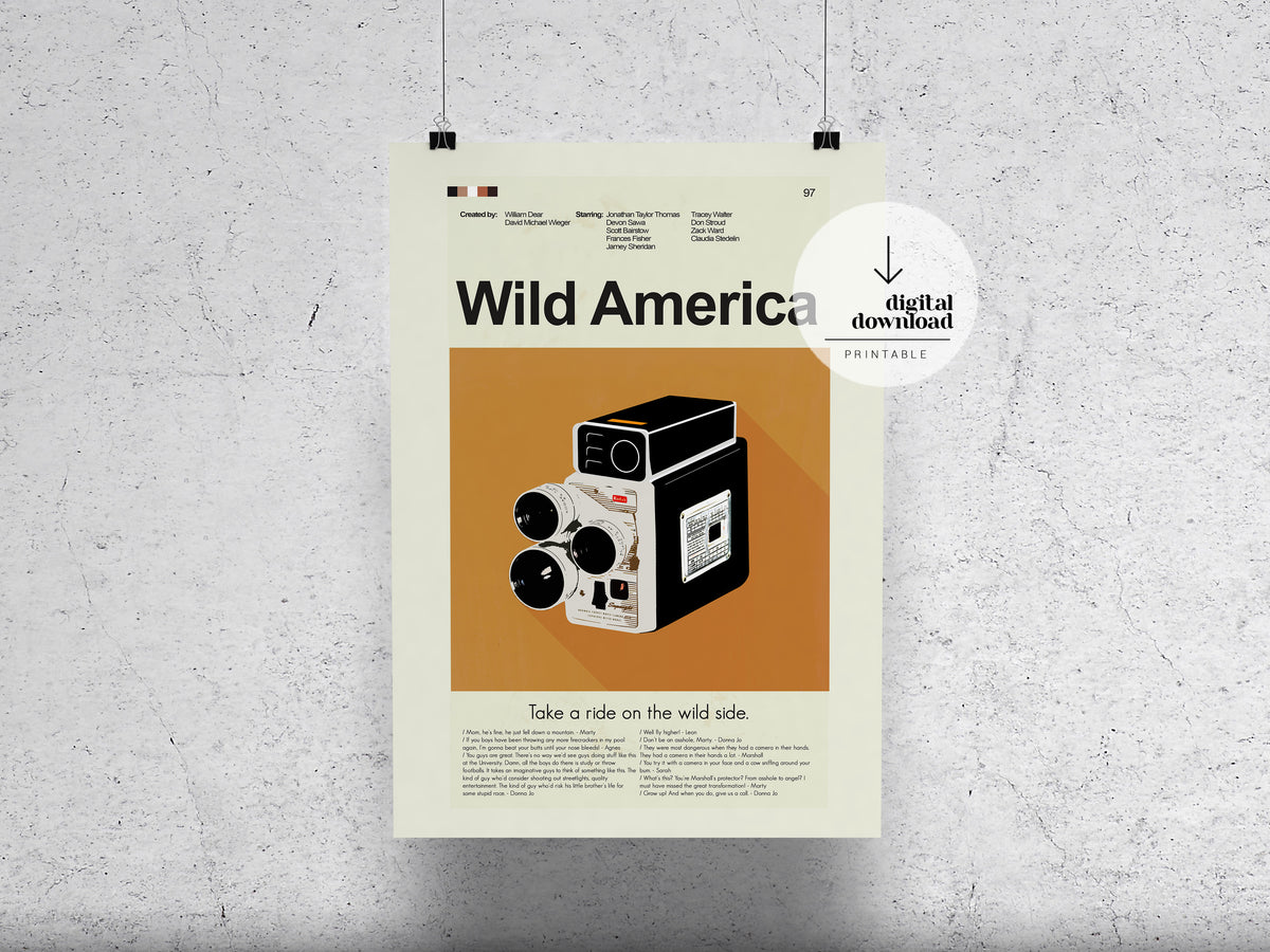 Wild America | DIGITAL ARTWORK DOWNLOAD