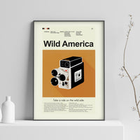 Load image into Gallery viewer, Wild America Inspired Mid-Century Modern Print | 12&quot;x18&quot; or 18&quot;x24&quot; Print only
