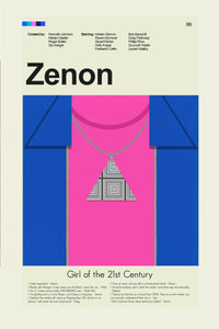 Load image into Gallery viewer, Zenon: Girl of the 21st Century Inspired Mid-Century Modern Print | 12&quot;x18&quot; or 18&quot;x24&quot; Print only
