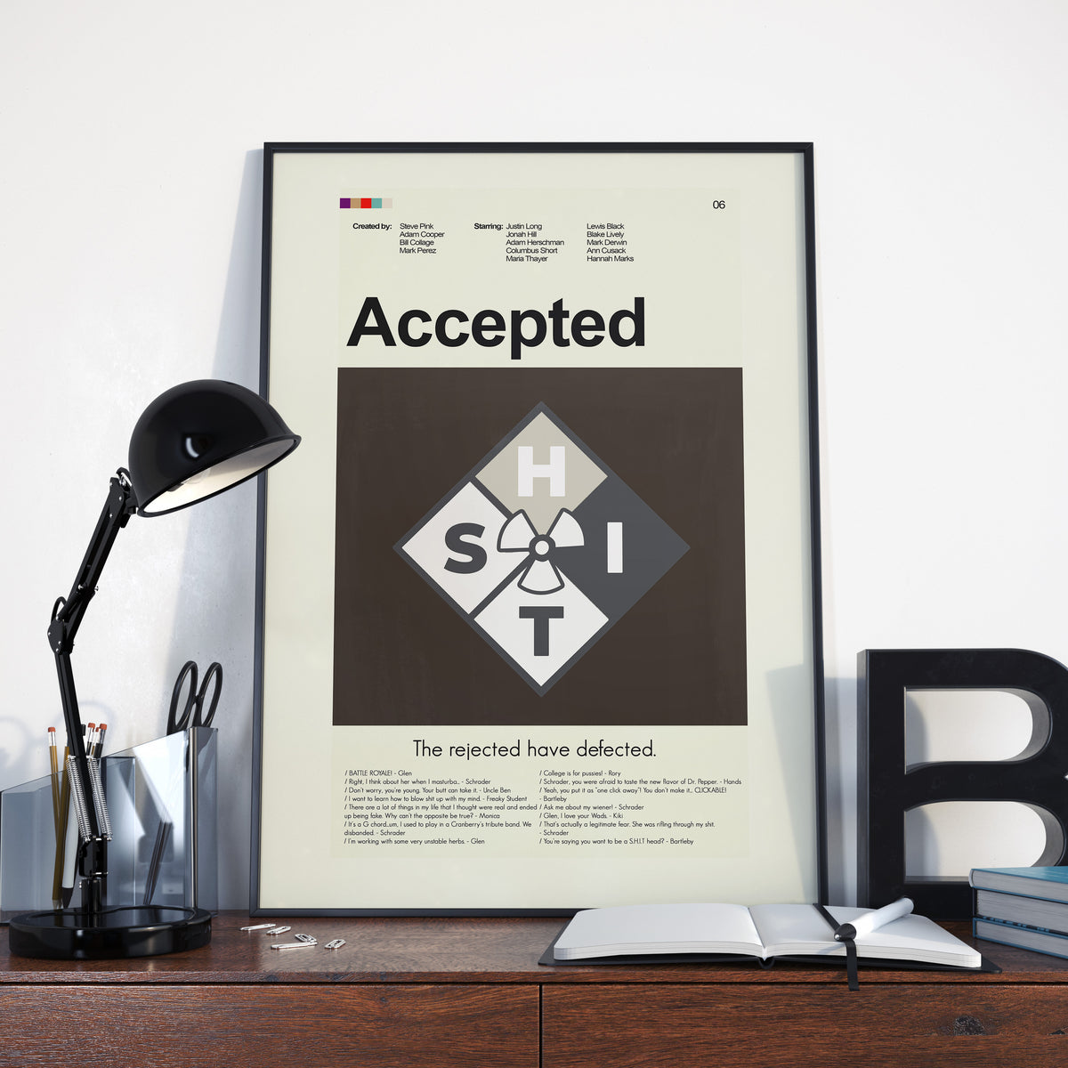 Accepted - S.H.I.T. Logo  | 12"x18" or 18"x24" Print only