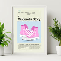 Load image into Gallery viewer, A Cinderella Story - Pink Sneakers | 12&quot;x18&quot; or 18&quot;x24&quot; Print only
